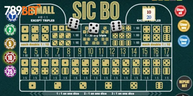 Tìm Hiểu Cách Chơi Sicbo 789BET Hiệu Quả Nhất 3 Chiến lược chơi Sicbo 789BET hiệu quả